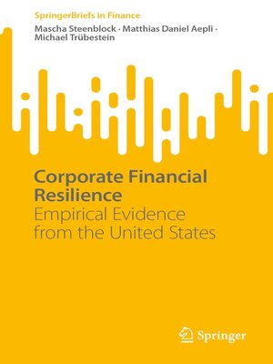 cover image of Corporate Financial Resilience